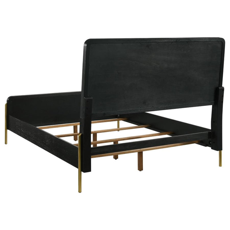 Arini 5-piece Eastern King Bedroom Set Black and Natural-zoom-