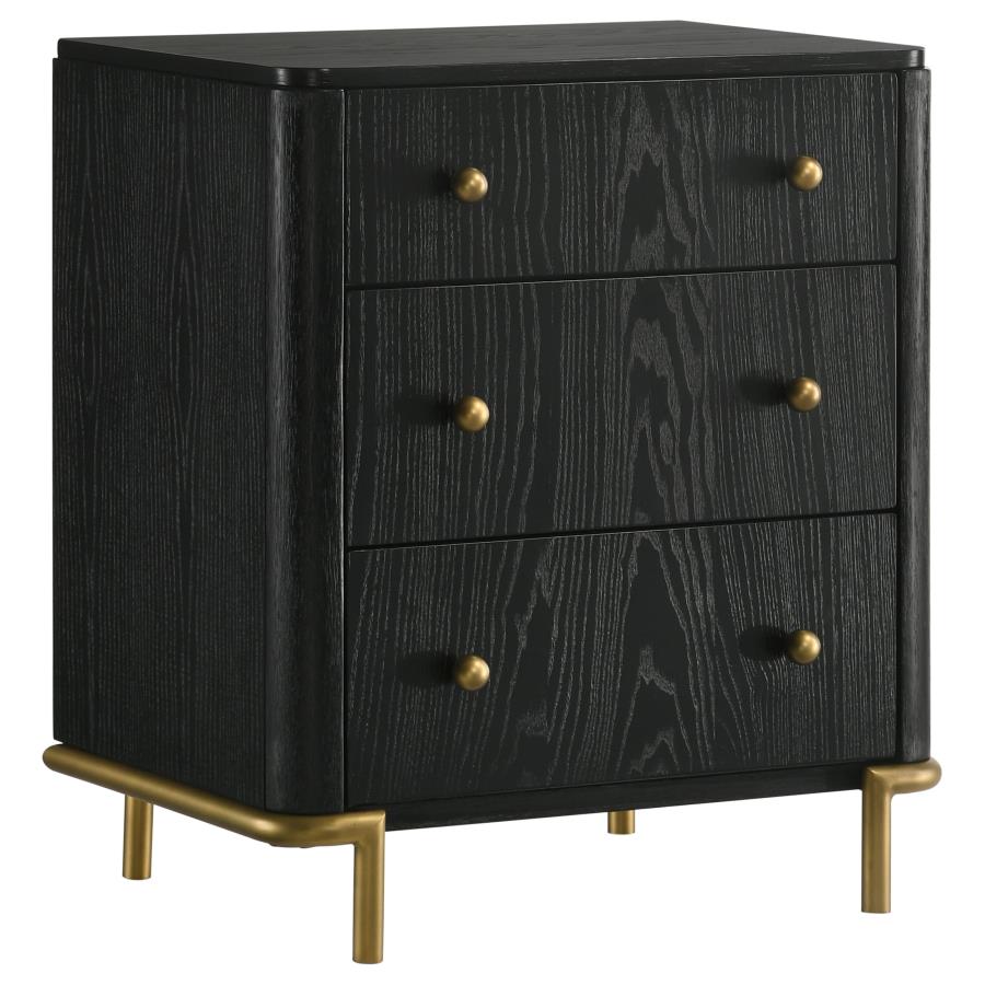 Arini 4-piece Queen Bedroom Set Black and Natural-zoom-5