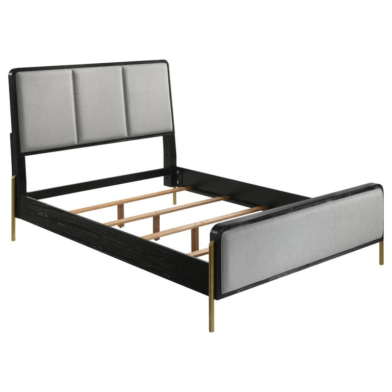 Arini 4-piece Queen Bedroom Set Black and Grey-zoom-