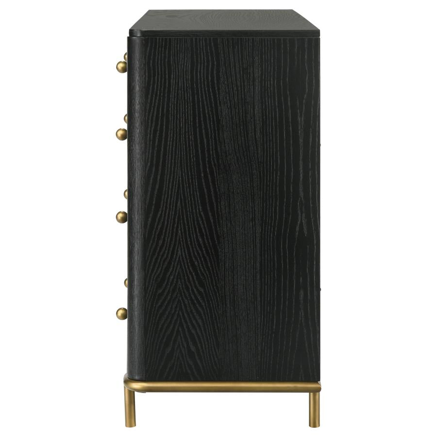 Arini 8-drawer Dresser Black-zoom-5
