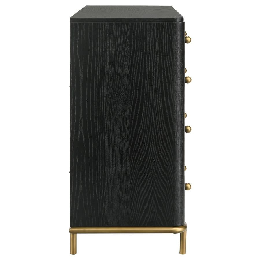 Arini 8-drawer Dresser Black-9