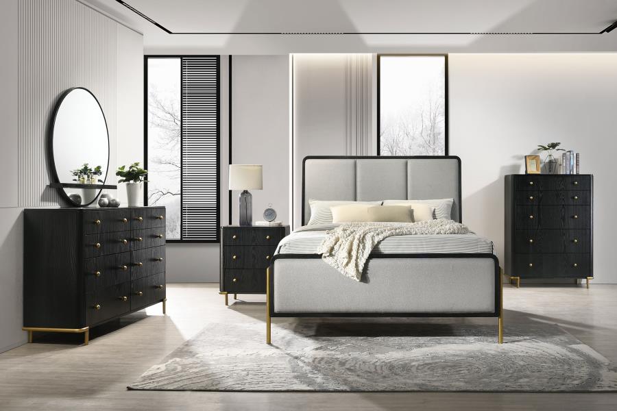 Arini Dresser Mirror Black-7