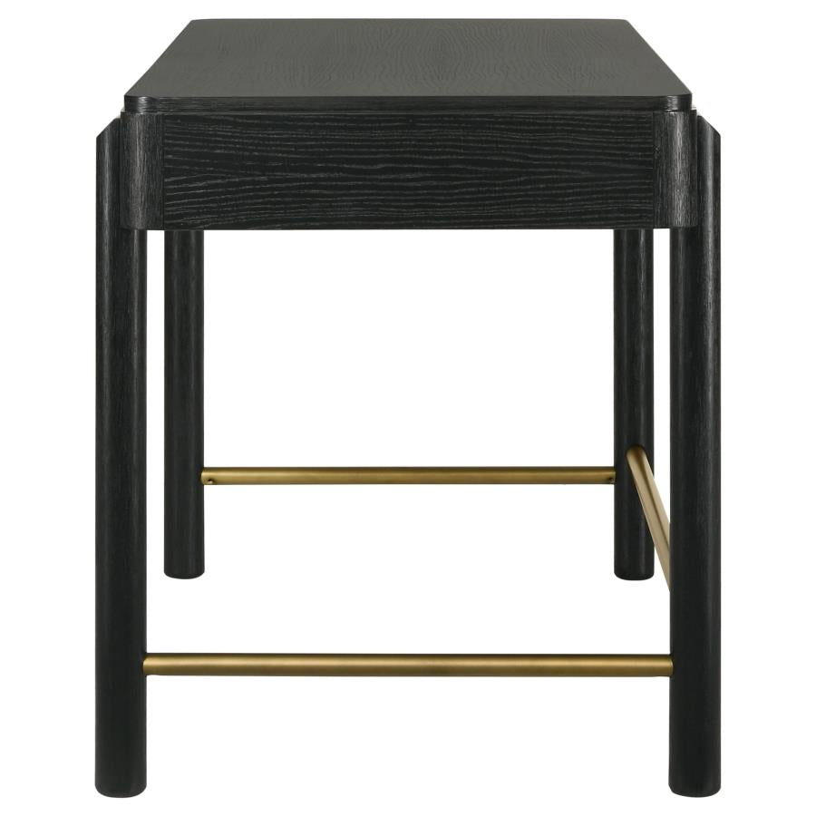 Arini 2-drawer Vanity Desk Makeup Table Black-6
