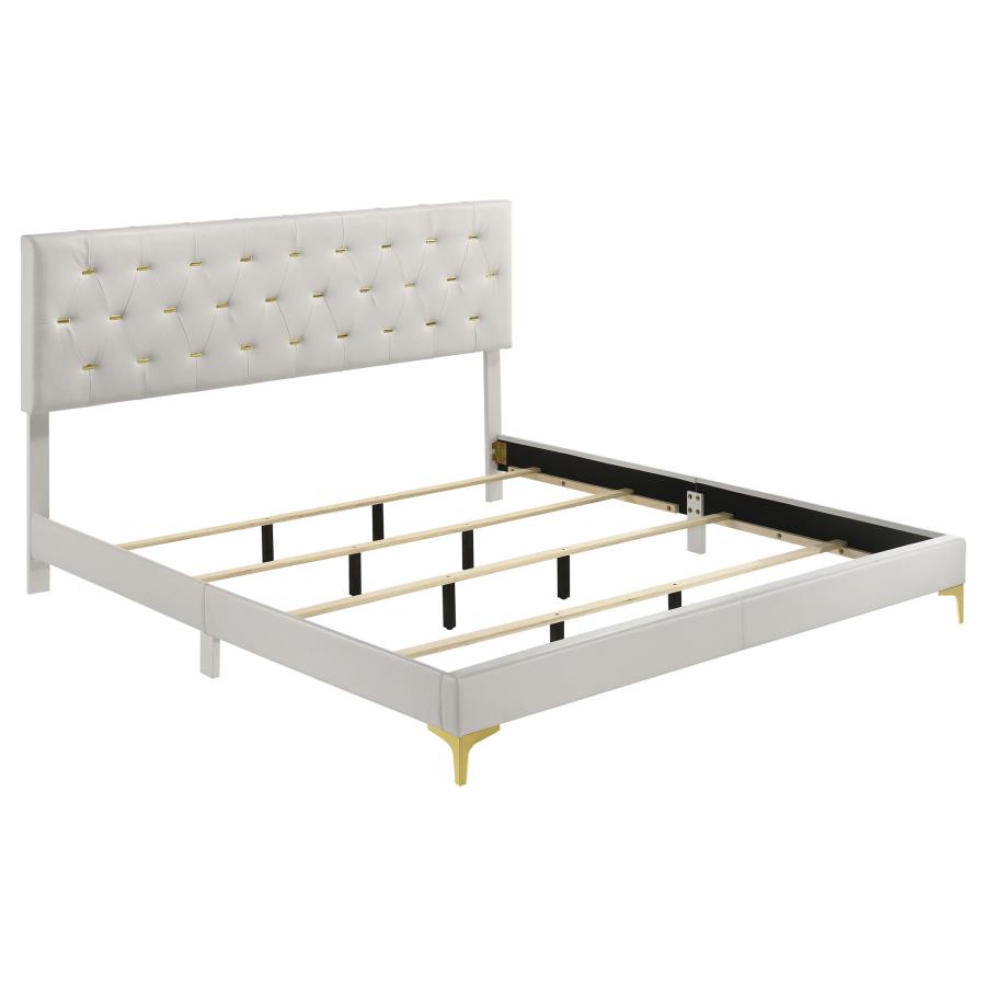 Kendall 4-piece Eastern King Bedroom Set White-3
