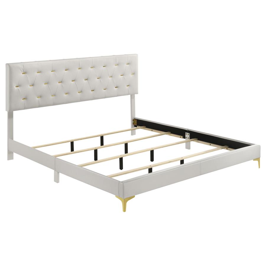 Kendall 5-piece Eastern King Bedroom Set White-3