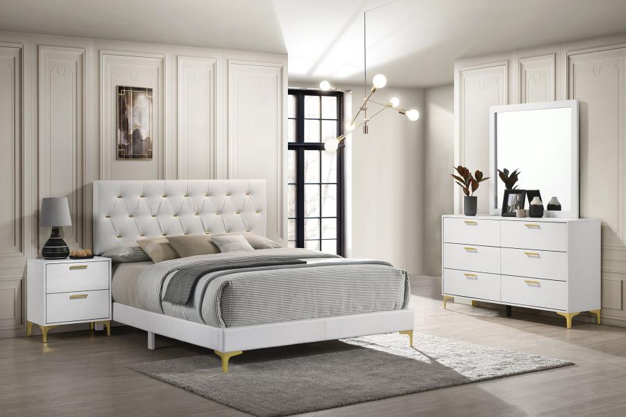 Kendall 4-piece Queen Bedroom Set White-1