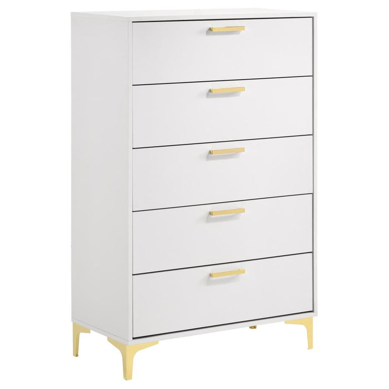 Kendall 5-piece Queen Bedroom Set White-zoom-