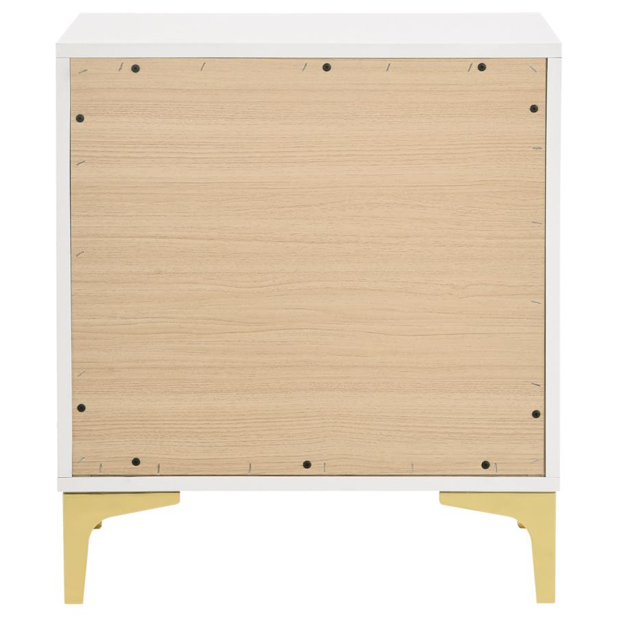Kendall 2-drawer Nightstand White-zoom-7