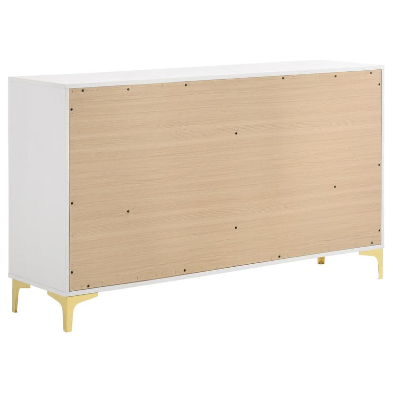 Kendall 6-drawer Dresser White-zoom-