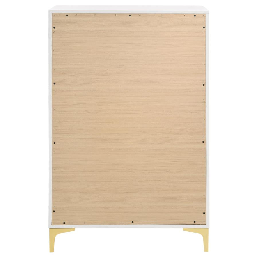 Kendall 5-drawer Bedroom Chest White-zoom-5