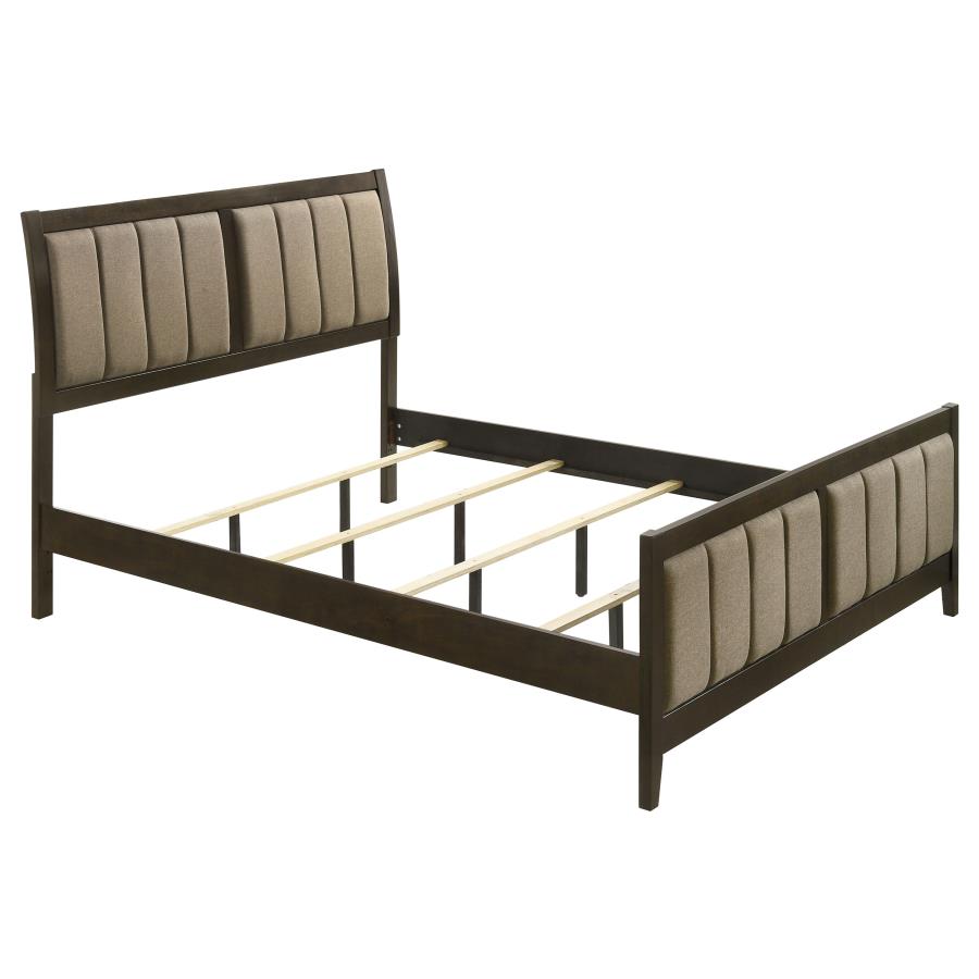 Wilkes 4-piece California King Bedroom Set Dark Cocoa-zoom-3