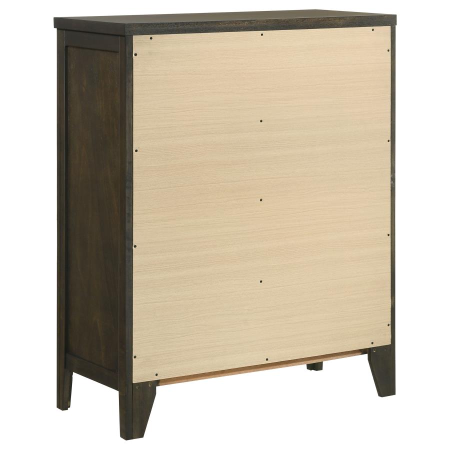 Wilkes 5-piece California King Bedroom Set Dark Cocoa-zoom-12