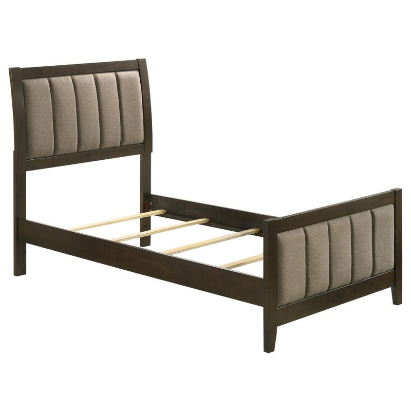 Wilkes 4-piece Twin Bedroom Set Dark Cocoa-zoom-
