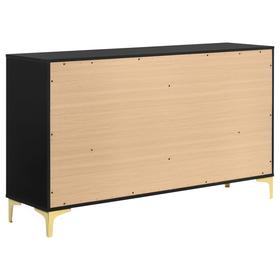 Kendall 4-piece California King Bedroom Set Black-8