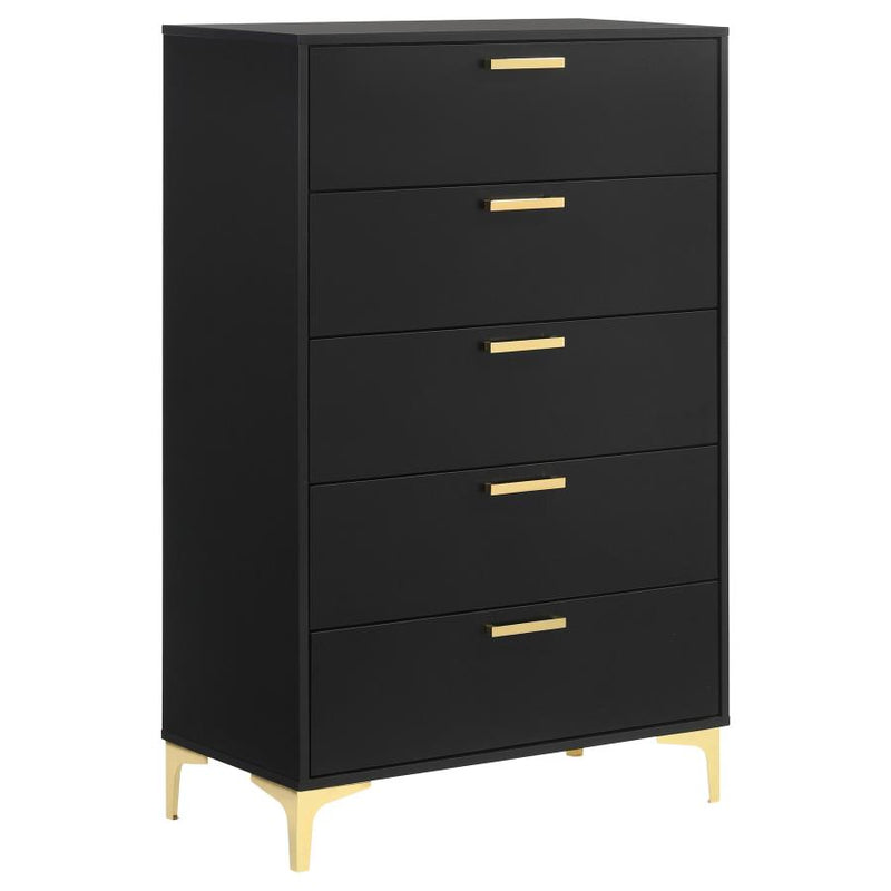 Kendall 5-piece Queen Bedroom Set Black-zoom-