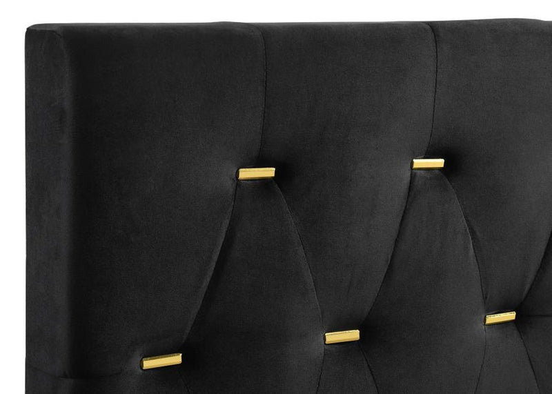 Kendall 5-piece Queen Bedroom Set Black-zoom-