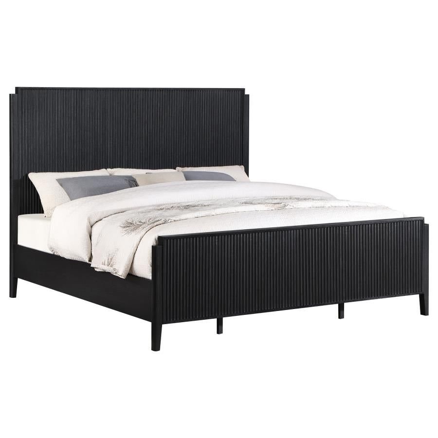 Brookmead Wood Eastern King Panel Bed Black-zoom-3