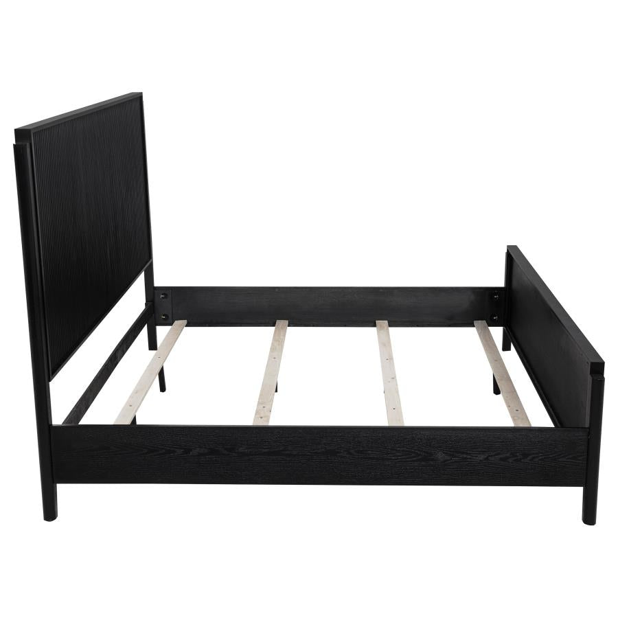 Brookmead Wood Eastern King Panel Bed Black-6