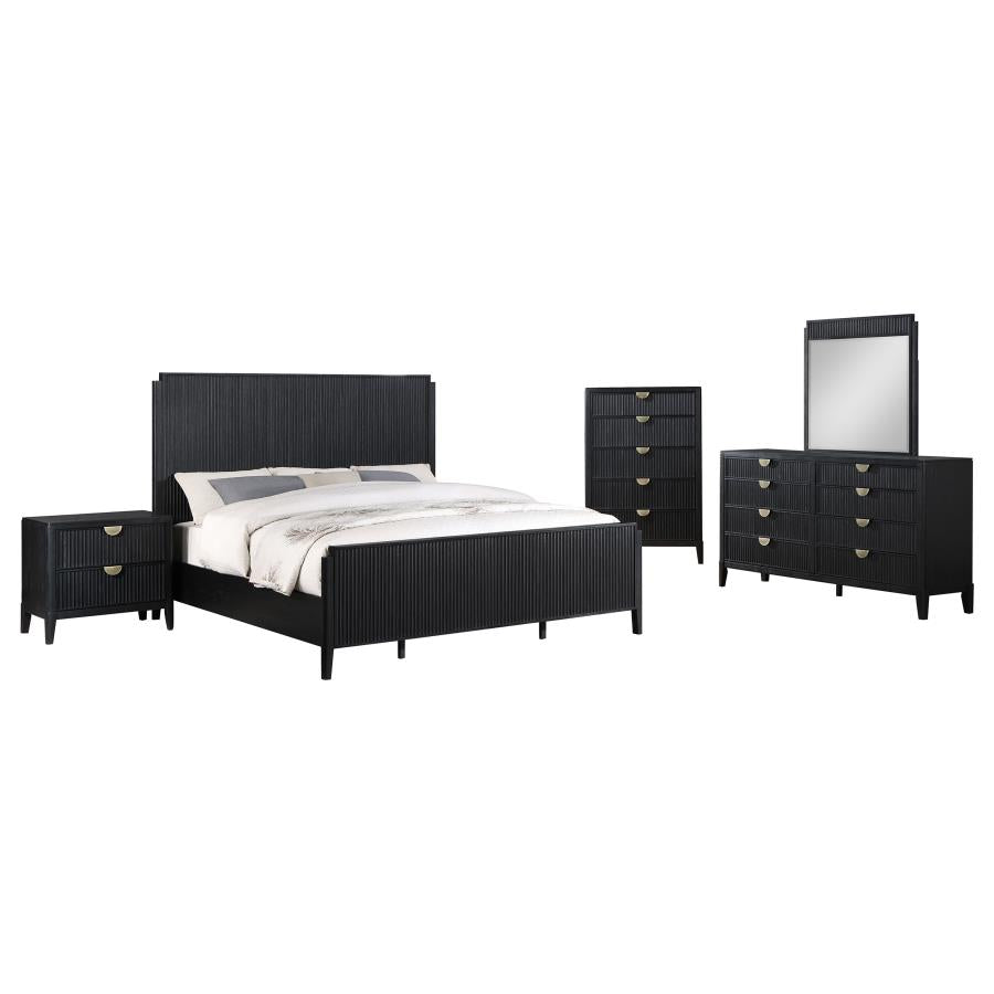 Brookmead 5-piece Queen Bedroom Set Black-zoom-2