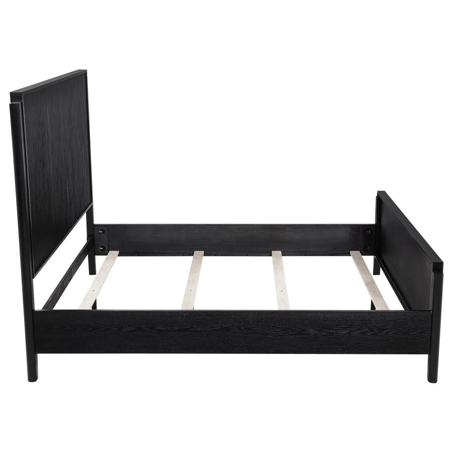 Brookmead Wood Queen Panel Bed Black-zoom-6