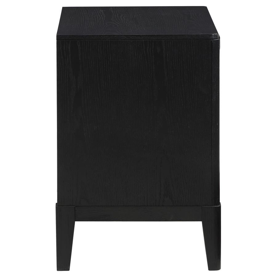 Brookmead 2-drawer Nightstand Black-zoom-9
