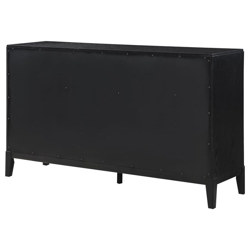 Brookmead 8-drawer Dresser Black-zoom-
