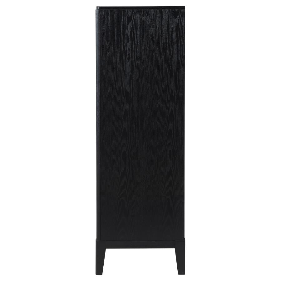 Brookmead 5-drawer Bedroom Chest Black-zoom-5