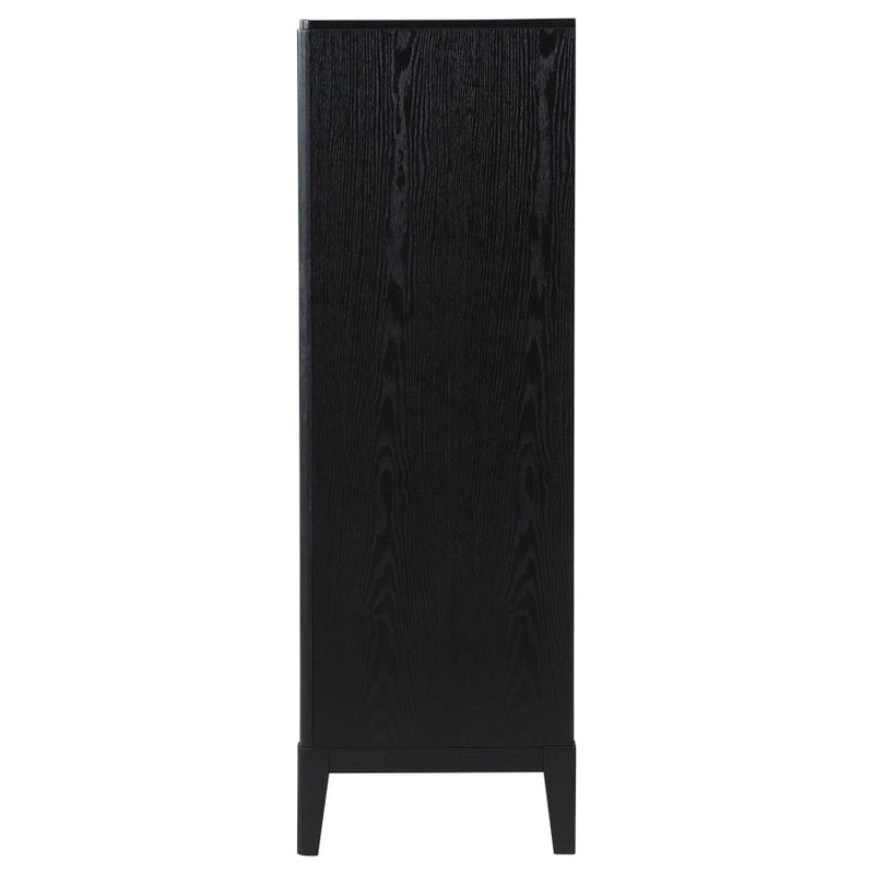 Brookmead 5-drawer Bedroom Chest Black-zoom-