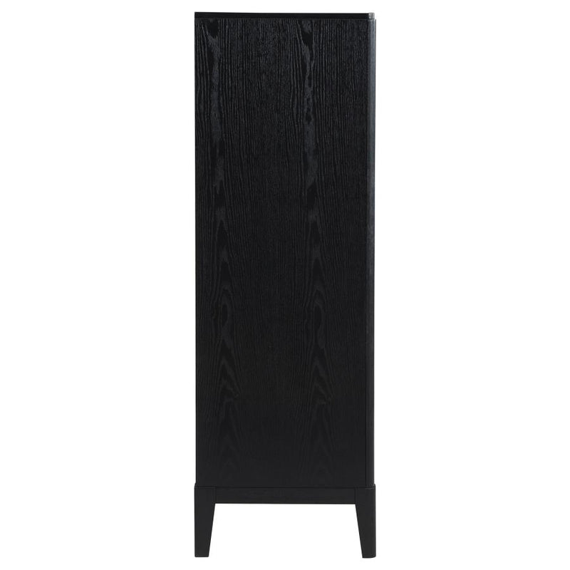 Brookmead 5-drawer Bedroom Chest Black-zoom-