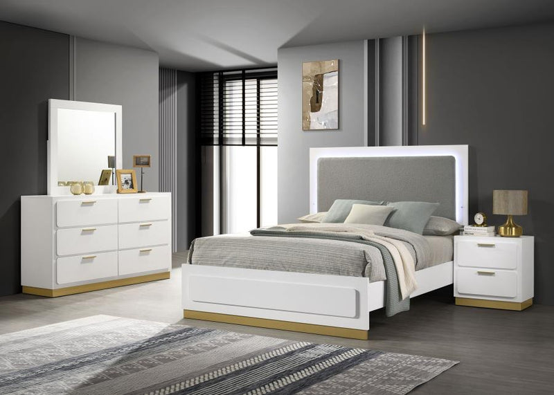 Caraway 4-piece Queen Bedroom Set White-zoom-