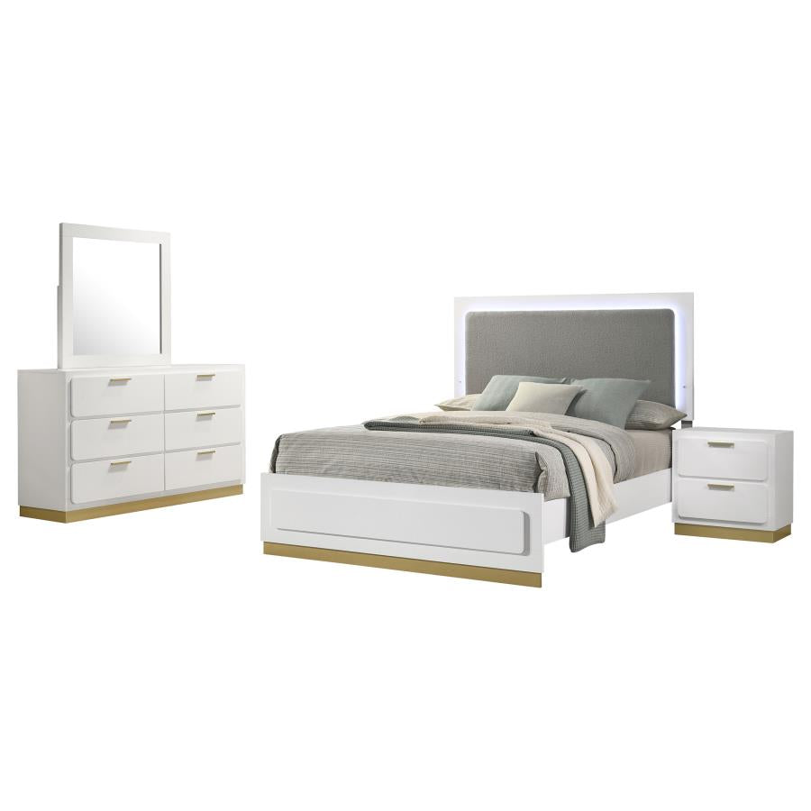 Caraway 4-piece Queen Bedroom Set White-zoom-2