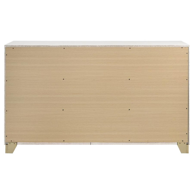 Caraway 6-drawer Dresser White-zoom-