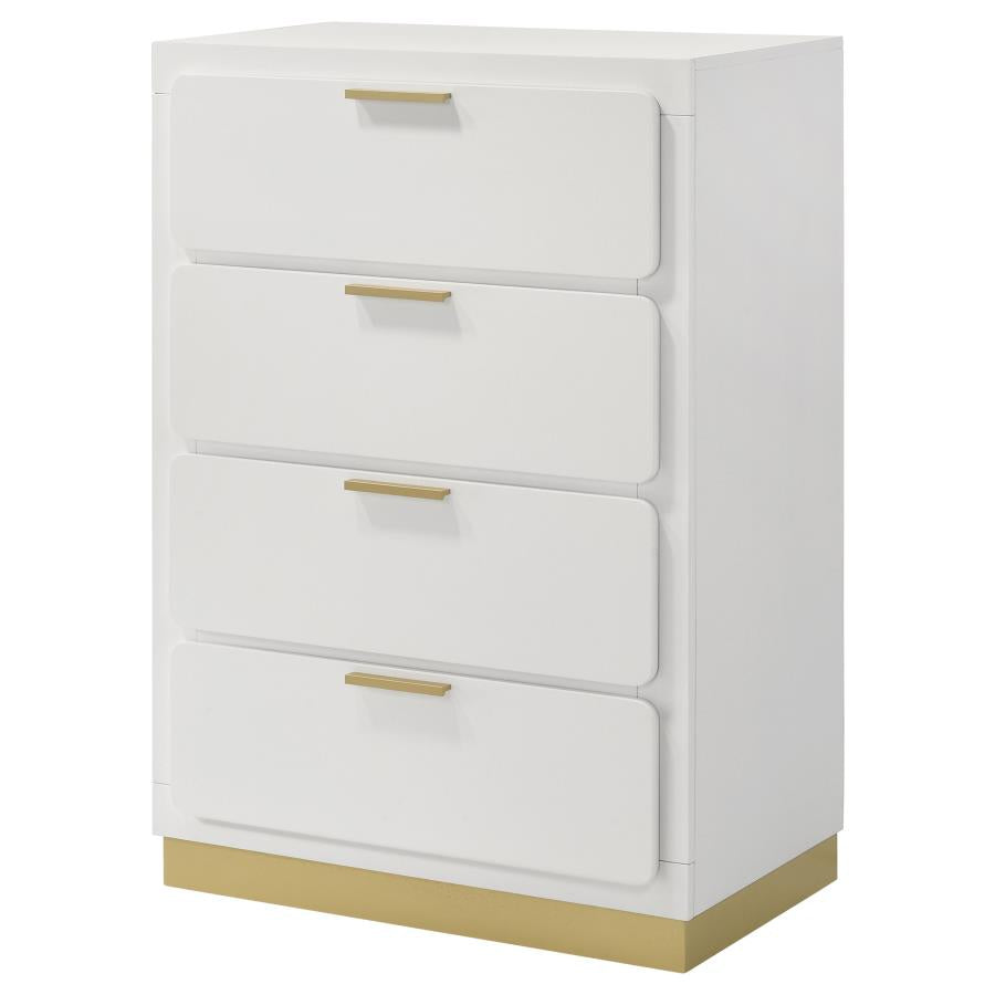 Caraway 4-drawer Bedroom Chest White-zoom-4