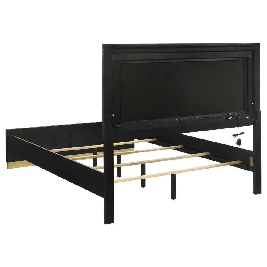 Caraway 5-piece California King Bedroom Set Black-zoom-4