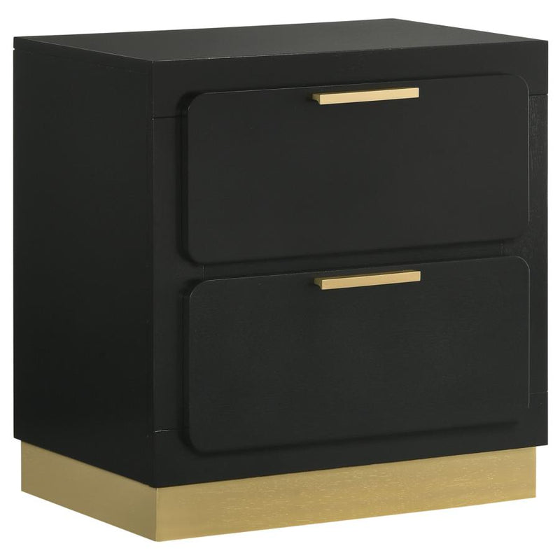 Caraway 5-piece California King Bedroom Set Black-zoom-