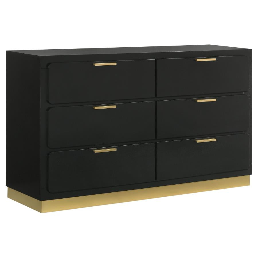 Caraway 5-piece Queen Bedroom Set Black-zoom-7