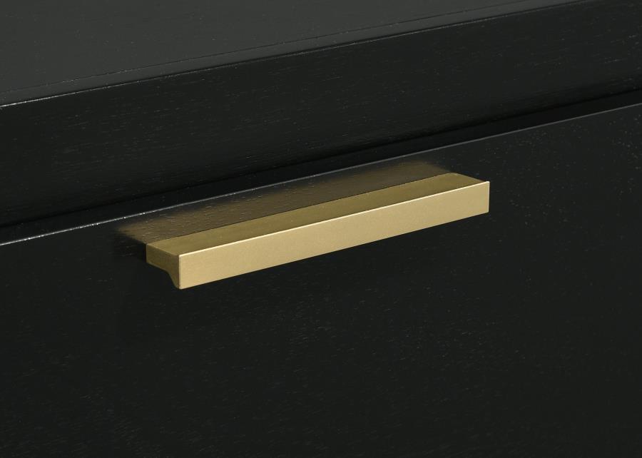 Caraway 2-drawer Nightstand Black-zoom-11