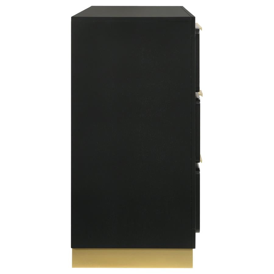 Caraway 6-drawer Dresser Black-zoom-9