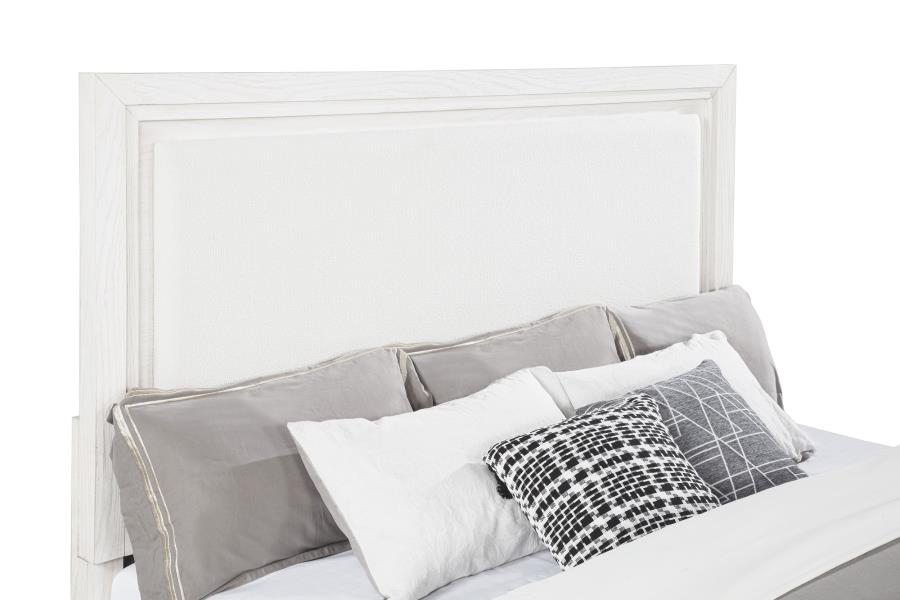 Marielle 5-piece Eastern King Bedroom Set Distressed White-13