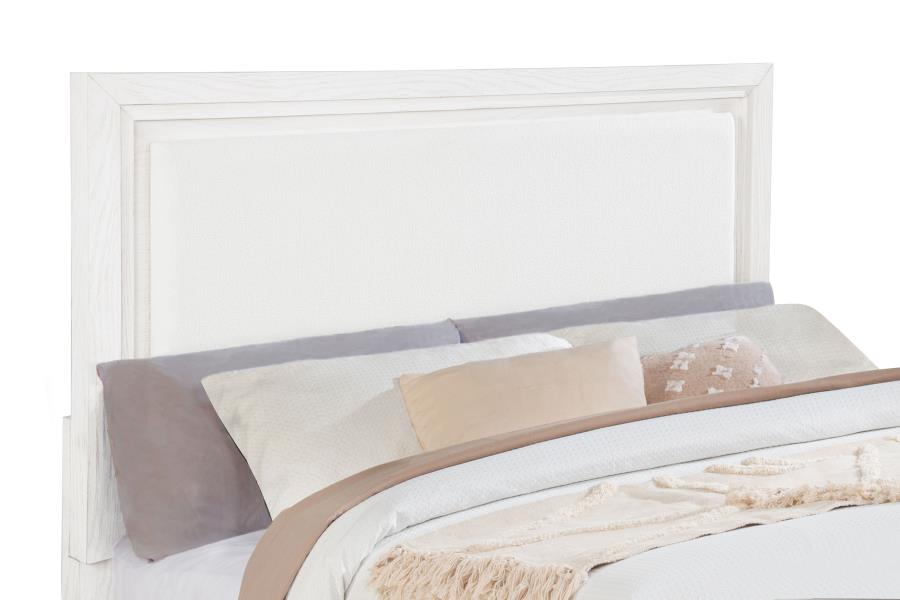 Marielle 5-piece Cal King Bedroom Set Distressed White-13
