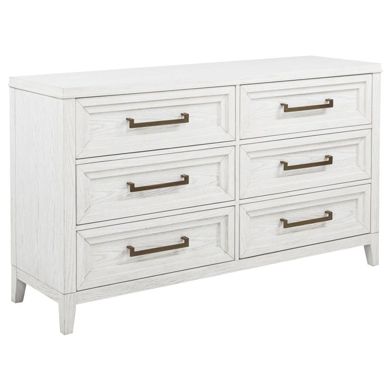 Marielle 5-piece Queen Bedroom Set Distressed White-zoom-