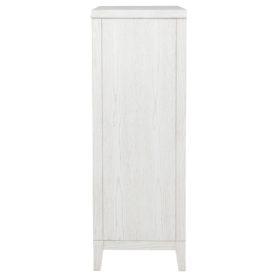 Marielle 5-drawer Bedroom Chest Distressed White-5
