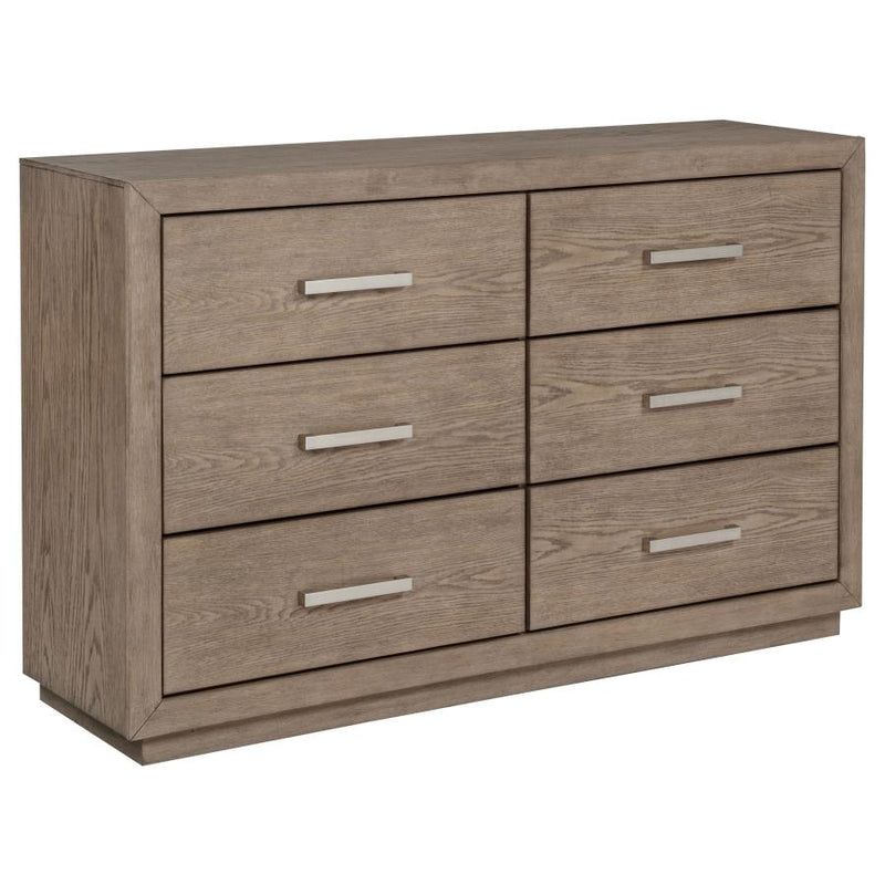 Kenora 6-drawer Dresser Barley Brown-zoom-