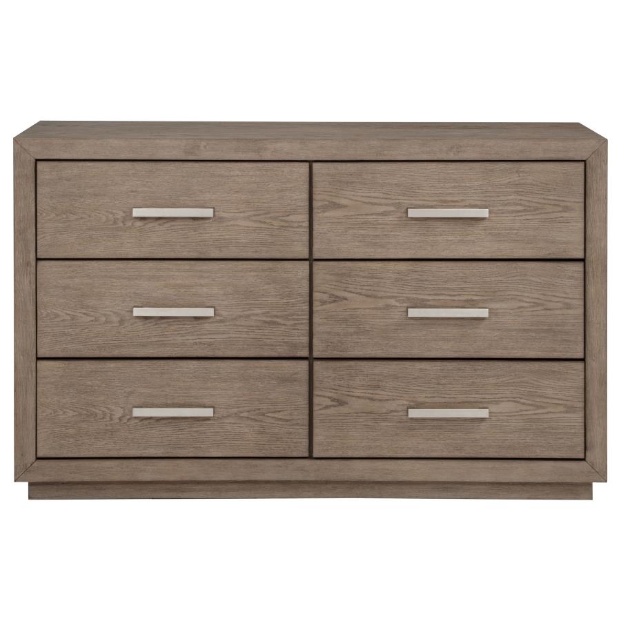 Kenora 6-drawer Dresser Barley Brown-3