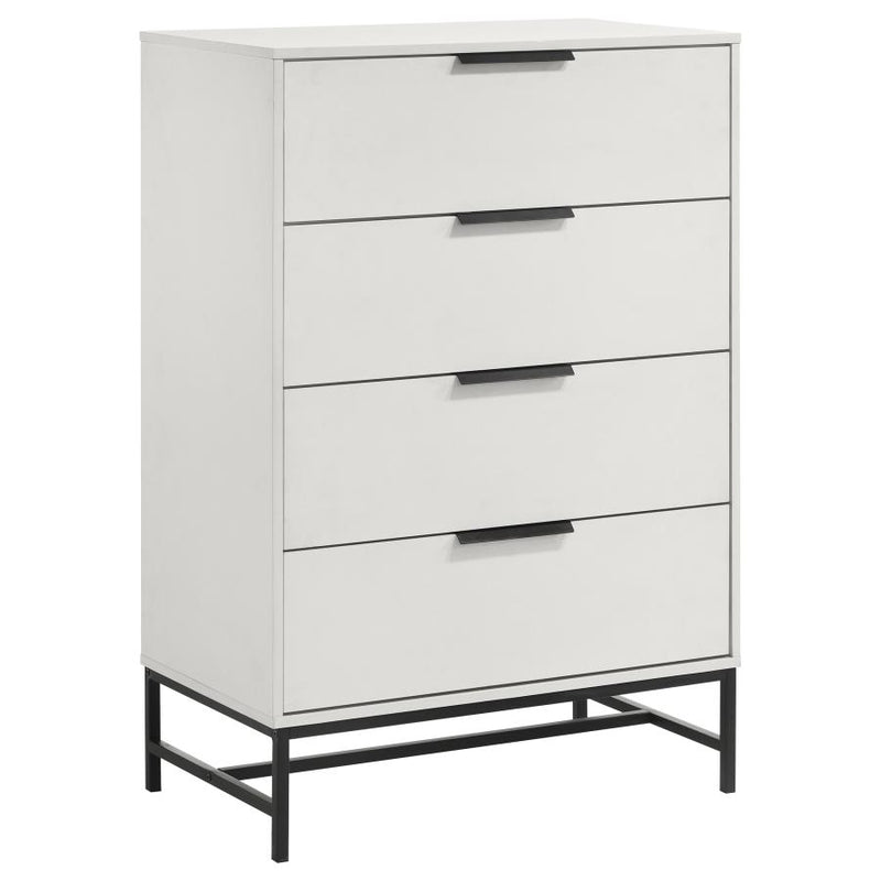 Sonora 5-piece Eastern King Bedroom Set White-zoom-