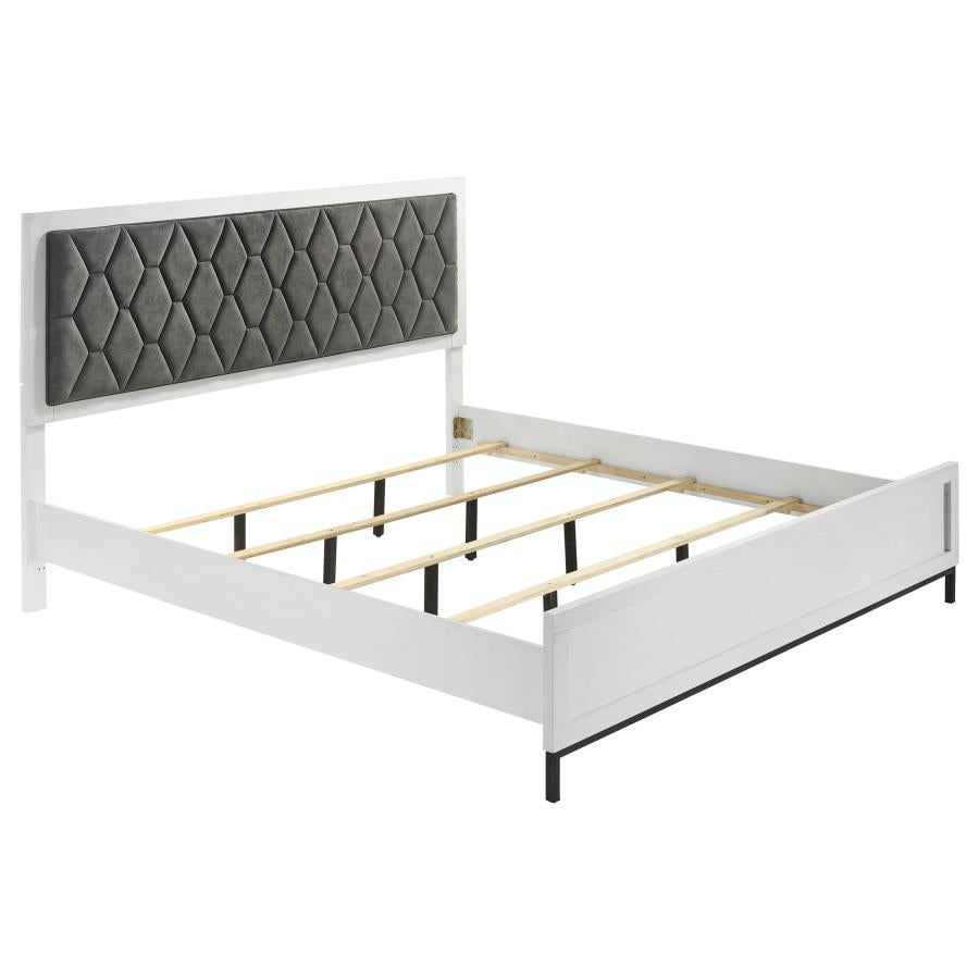 Sonora 4-piece California King Bedroom Set White-zoom-3