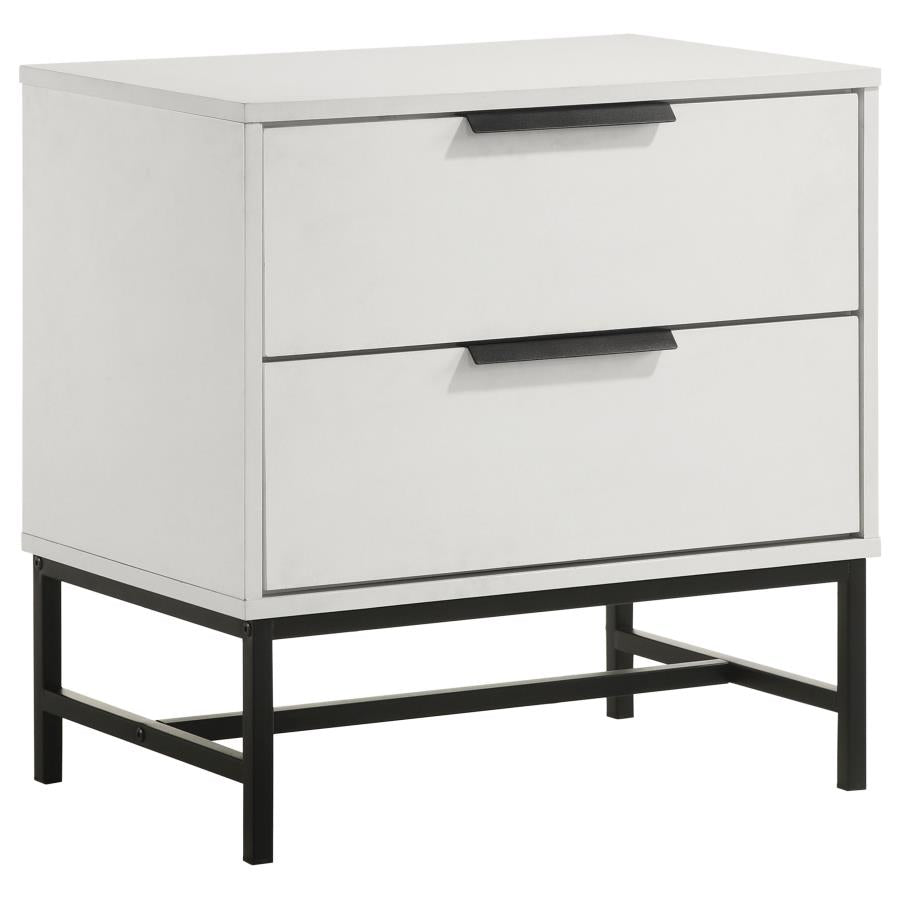 Sonora 5-piece California King Bedroom Set White-5
