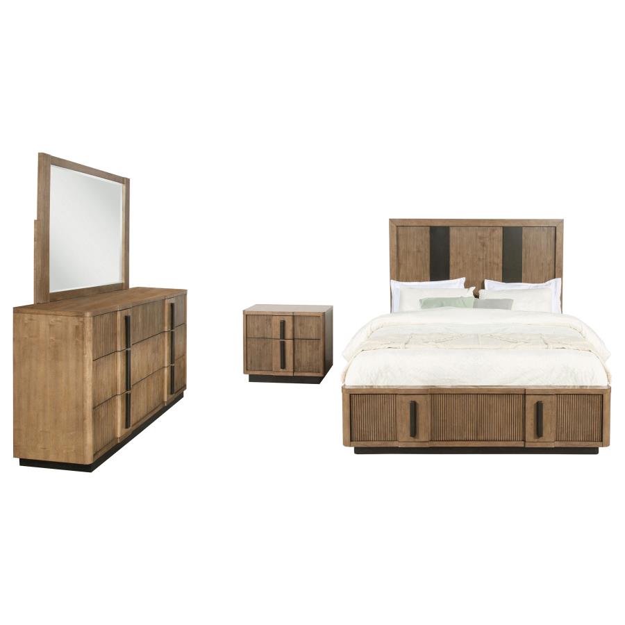 Terrace 4-piece Eastern King Bedroom Set Ash Brown-zoom-2
