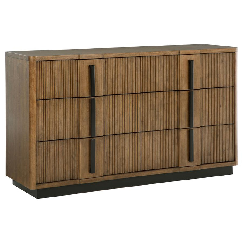 Terrace 5-piece Eastern King Panel Bedroom Set Ash Brown-zoom-