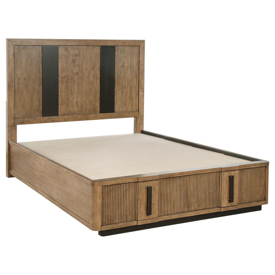 Terrace 2-drawer Eastern King Storage Bed Ash Brown-1